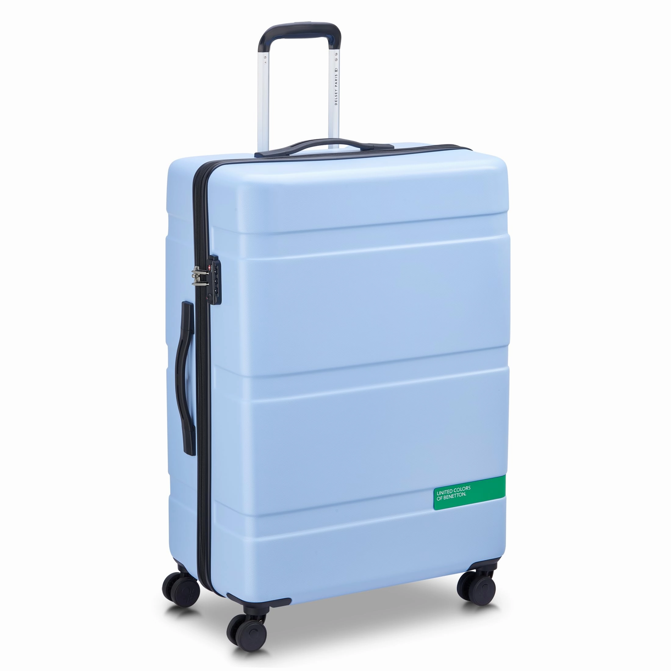United Colors of Benetton Now Hardside Luggage with Spinner Wheels ( 2 Piece Set 19/27 Inch)