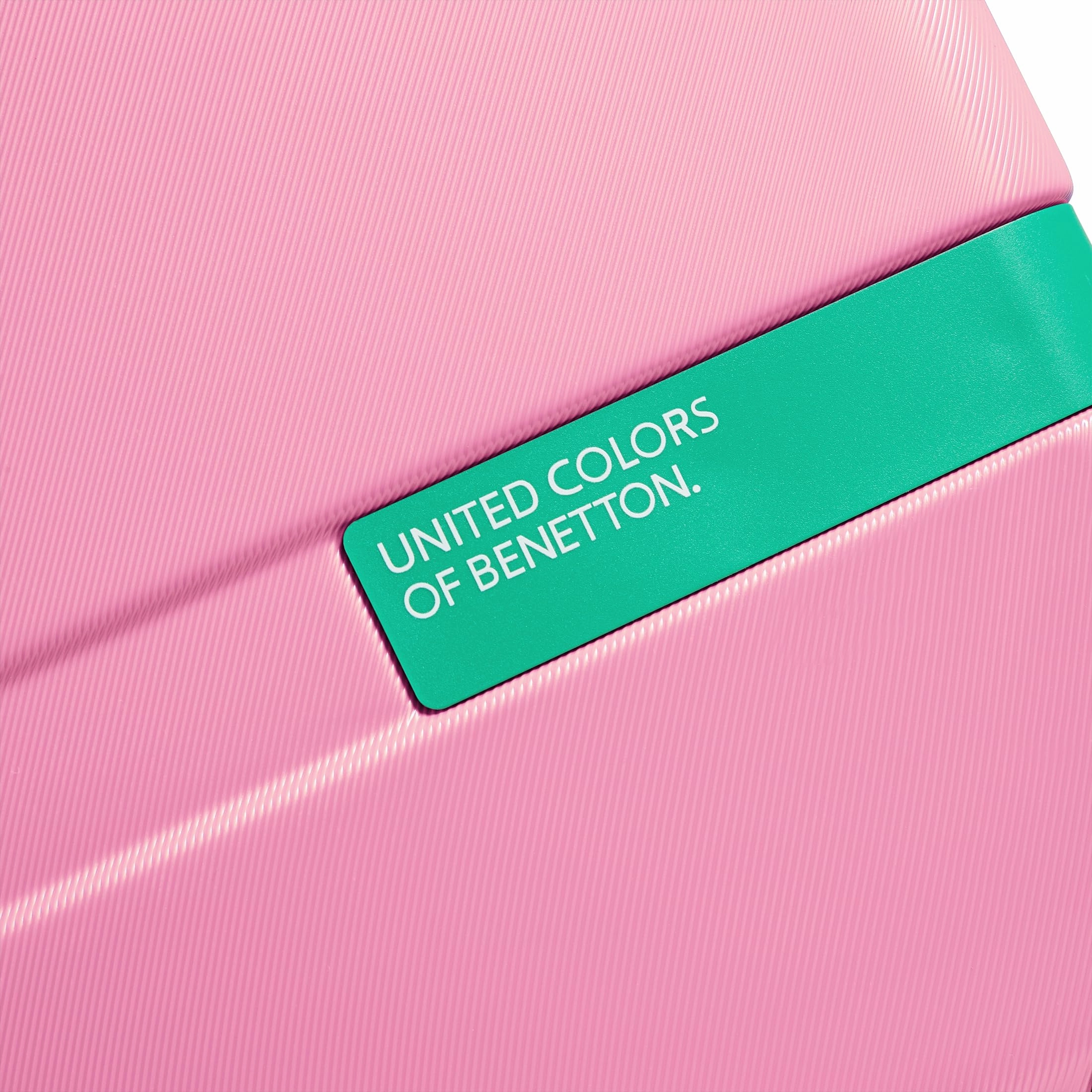 United Colors of Benetton Now Hardside Luggage with Spinner Wheels ( 2 Piece Set 19/27 Inch)
