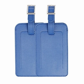 Uxcell Travel Luggage Tag Pu Leather Suitcase Baggage Bag Name Address Telephone Message Id Label