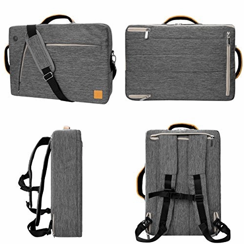Vangoddy 3-In-1 Hybrid 17.3Inch Gray Laptop Bag Suitable For Lenovo G70 / Ideapad / Thinkpad / Z70