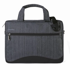 Vangoddy Wave Slim Charcoal Anti Theft Messenger Bag For Acer Chromebook / Aspire / Spin / Swift