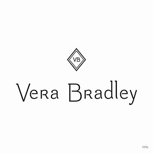 Vera Bradley Women's Iconic Luggage Tag, Snow Lotus