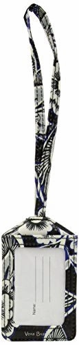 Vera Bradley Women's Iconic Luggage Tag, Snow Lotus