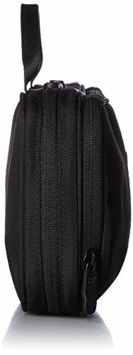 Victorinox Slimline Bi-Fold Toiletry Kit, Black/Black Logo