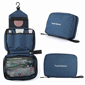 Vivefox Premium Hanging Toiletry Bag, Women & Men Travel Kit Cosmetic Make Up Bag Case Organizer,