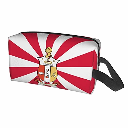 ZHUOBAIL Ka-pp_a A_lp-ha Ps-i 1911 KAP Fraternity Storage Toiletry Bags Travel Makeup Case Makeup Bag Organizer Accessories Case Tools Case Women Men and Girls 4.9x10x6.2 inch