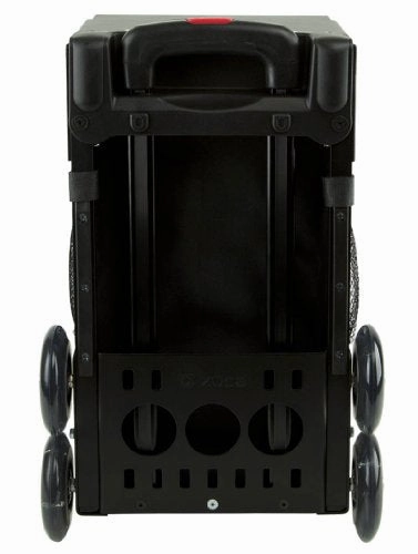 Zuca Obsidian Sport Insert Bag With Black Frame (Non-Flashing Wheels), And Special Set Of 5 Packing